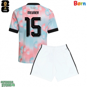 Belgien Thomas Meunier #15 Replika Babytøj Udebanesæt Børn VM 2026 Kortærmet (+ Korte bukser)